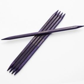 Спиці шкарпеткові дерев'яні KnitPro J'adore Cubics, 15 см (2,75 мм)