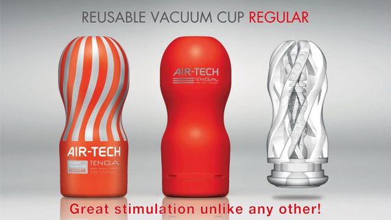 Мастурбатор Tenga Air-Tech Regular, вища аеростимуляція та всмоктувальний ефект Sex Aura | Зображення 3