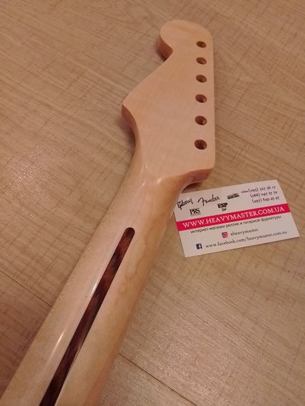 Гриф кленовый для электрогитары гитары Fender Stratocaster Tigre | Зображення 2