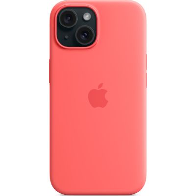 Чехол для мобильного телефона Apple iPhone 15 Silicone Case with MagSafe Guava (MT0V3ZM/A) | Зображення 4