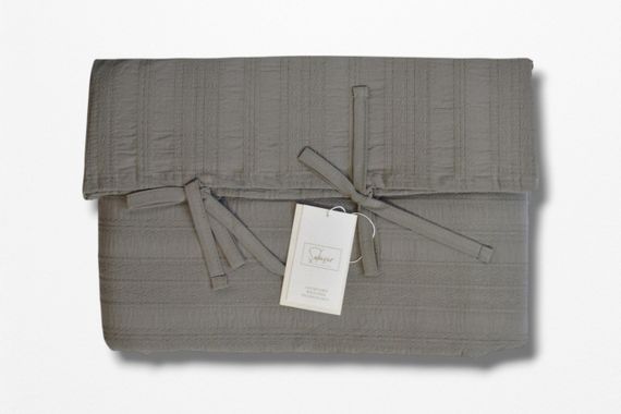 Постільна білизна Saheser Stonewashed Ranforce 200 х 220 см Lucca Gri | Зображення 3