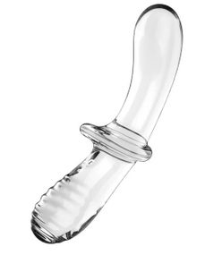 Фаллоимитатор - Satisfyer Double Crystal Transparent Sex Aura