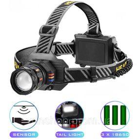 Ліхтар для голови зі світлодіодами, Налобний світлодіодний ліхтар для нічних прогулянок YQ-80