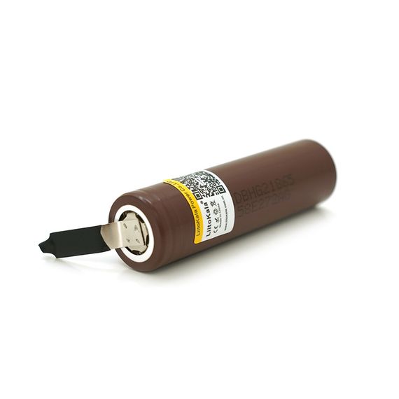 Акумулятор 18650 Li-Ion LiitoKala Lii-HG2-N(Nickel), 3000mAh (2850-3000mAh), 30A, 3.7V (2.75-4.2V), Brown, PVC BOX | Зображення 1