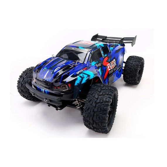 Машинка на радіокеруванні Remo Hobby Sevor 1665 Brushless Truggy 1/16 4WD RTR Blue | Зображення 1