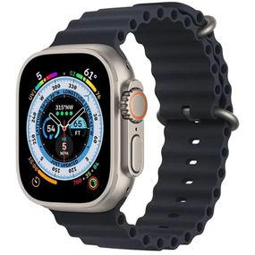 Ремешок Ocean Band для Apple Watch 38/40/41/42mm(ser.10) Черный / Midnight