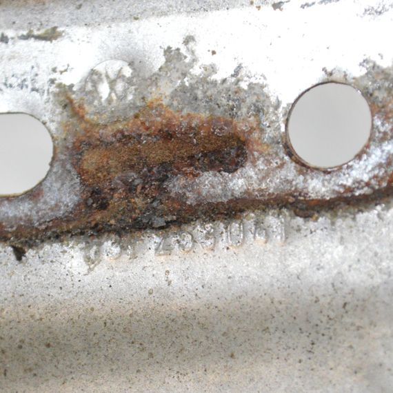 Захист термічний Skoda Fabia II 2007-2014 Тепловий екран Шкода Фабія 2 03F253041 | Зображення 3