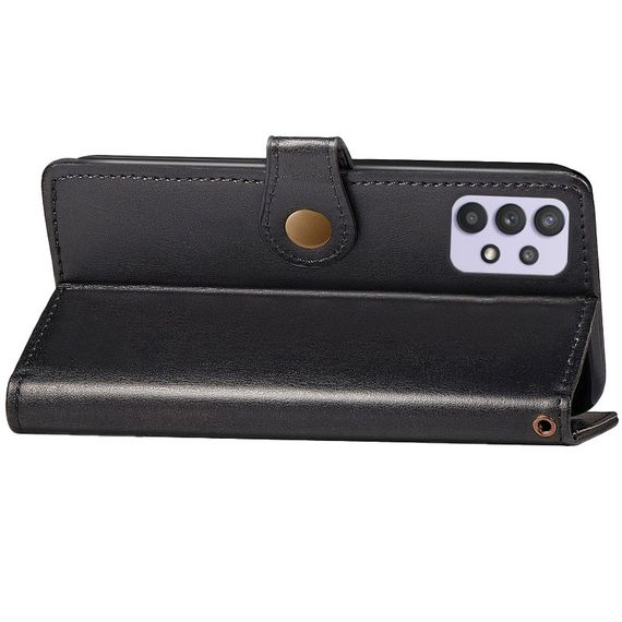 Шкіряний чохол-книжка GETMAN Gallant (PU) для Samsung Galaxy A32 4G Чорний | Зображення 1