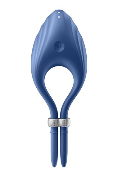 Ерекційне віброкільце-ласо Satisfyer Duelist Blue, 10 режимів, потужний мотор | Зображення 2