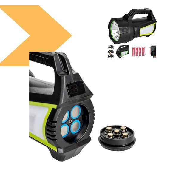 Ліхтар переносний T100A-10W COB, павербанк, XPRO, Type-C (46835-T100A_405) | Зображення 1