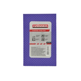 Губка полировальная алмазная ручная - 95x55x30мм №400, 1 шт. HAISSER 4412543