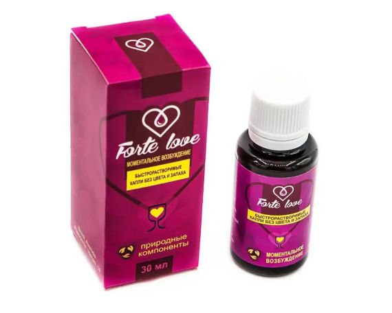 Капли Forte Love возбуждающие для женщин 30 мл sexstyle