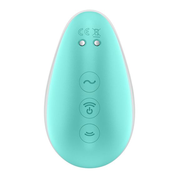 Вакуумний стимулятор з вібрацією Satisfyer Pixie Dust Mint/Pink | Зображення 4