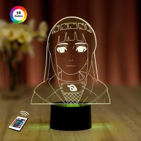 3D светильник ночник с пультом "Хината Хьюга" 3DTOYSLAMP