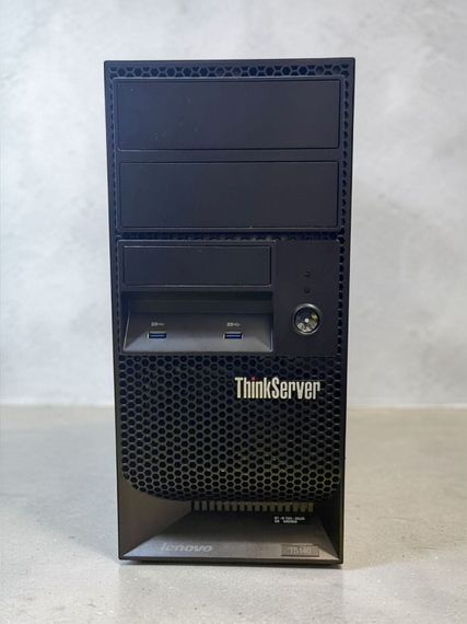 Комп'ютер Lenovo ThinkServer TS140 Tower / Intel Xeon E3-1226 v3 (4 ядра по 3.3 - 3.7 GHz) / 8 GB DDR3 / 500 GB HDD / Intel HD Graphics P4600 б/в | Зображення 2
