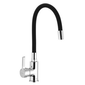 Змішувач для кухні з гнучким силіконовим зливом IBERGRIF M22112-2 (IB0068)