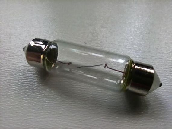 Лампа з цоколем МАК 24V C5W 39 мм Ultra в плафон осв. салону (82405С_39) (10 шт. в уп.) ціна за 1 шт. | Зображення 2