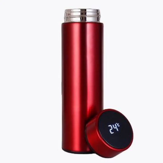 Термос для школы, Умный термос с экраном, Термос с термометром, Умный термос с датчиком температуры | Зображення 9