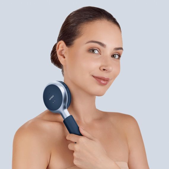 Звукова світлодіодна щітка для всього тіла GESKE Sonic LED Full-Body Brush&Intensive Exfoliator 9в1 midnight | Зображення 7