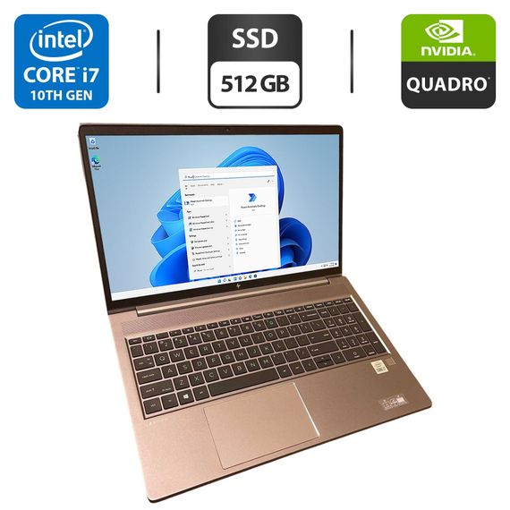 Мобільна робоча станція HP ZBook Power G7 / 15.6" (1920x1080) IPS / Intel Core i7-10750H (6 (12) ядер по 2.6 - 5.0 GHz) / 32 GB DDR4 / 512 GB SSD / nVidia Quadro T1000, 4 GB GDDR5, 128-bit / WebCam б/в