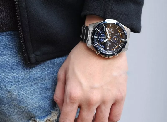 Годинники наручні чоловічі стильні оригінальні Японія Casio Edifice EFR-556DB-2AVUEF (модуль 5451) | Зображення 5