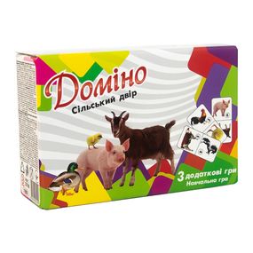 Настільна гра доміно Сільський двір (укр.) 30766
