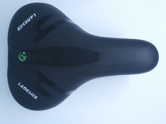 Сідло велосипедне з пружинами Velo Чорний V-0001 | Зображення 1