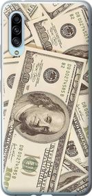 Чехол на Samsung Galaxy A90 5G Доллары "3016u-1800-17620"
