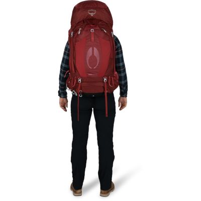 Рюкзак туристический Osprey Aura AG 65 berry sorbet red - WM/L - червоний (009.2798) | Зображення 3