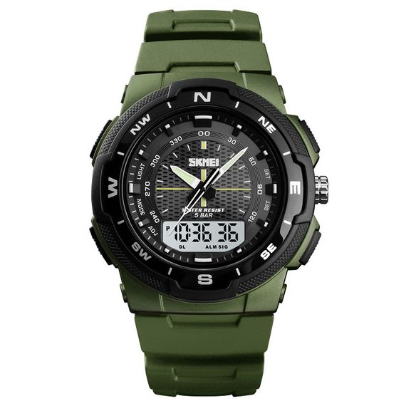 Годинник S2kmei 1454AG Army Green