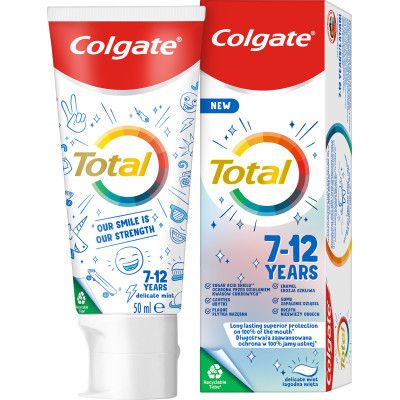 Детская зубная паста Colgate Total kids 7-12 лет 50 мл (8718951433120) | Зображення 5
