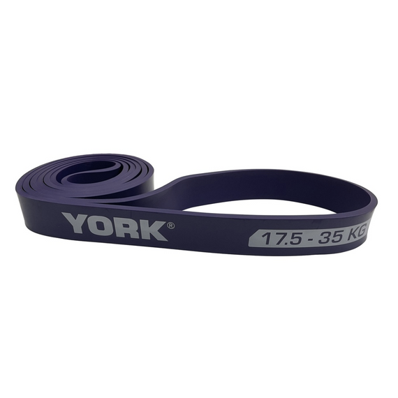 Резинка для фітнесу York 17,5-35кг - 2080x29x4,5 мм, фіолетовий | Зображення 1
