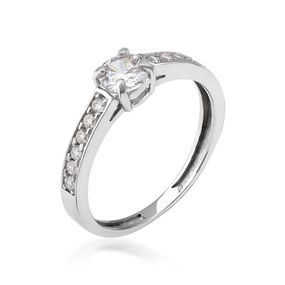 Серебряное кольцо с фианитами Artsriblo артА160к 17.5