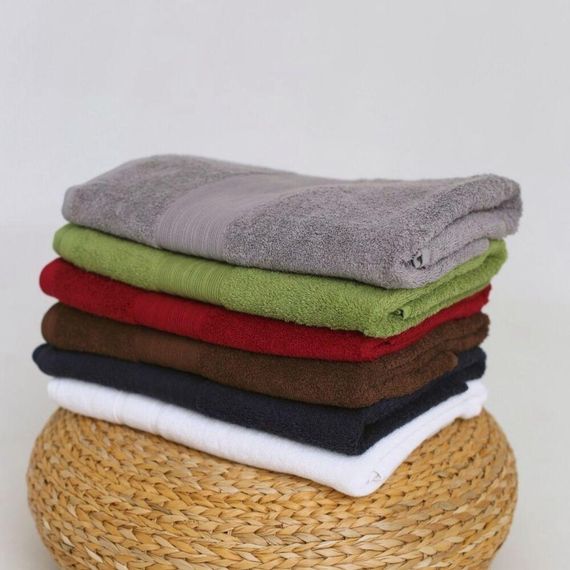 Рушник IDEIA 86815 Узбекистан 50*90  махрове полотно Синій