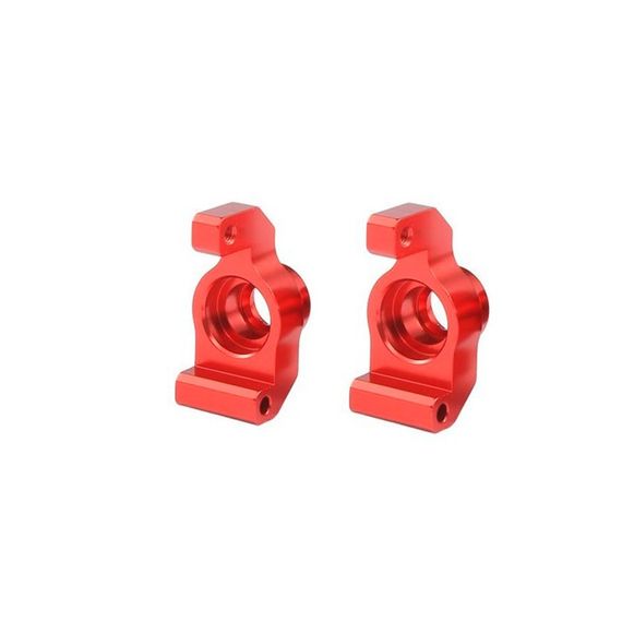Кулаки задні металеві Remo Hobby A2513 для моделей 1/16 Red (2шт) | Зображення 3