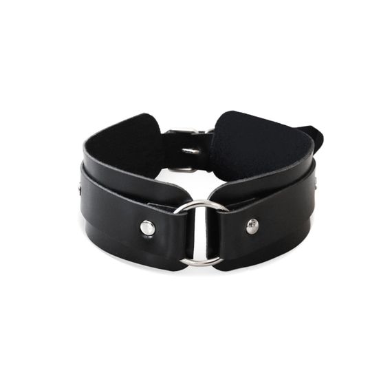 БДСМ-ошейник с кольцом Art of Sex Martina Collar with ring Черный One Size | Зображення 3