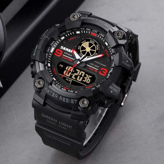 Skmei 1818 Black-Red. SALE | Зображення 3