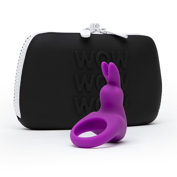Эрекционное кольцо+сумочка для хранения Happy Rabbit Cock Ring Kit (2 Piece) sexstyle