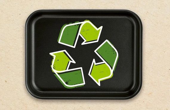 Форма для запікання Tefal La Recyclee, прямокутна, 19x25см, алюміній, чорний (J5700553) | Зображення 3