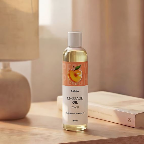 Розпродаж!!! Масажна олія Satisfyer Massage Oil Peach 250 мл (термін 30.04.2027) | Зображення 7