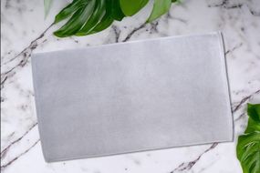 Рушник-килимок EXP-2 Kayra 50х80 см для ніг світло-сірий