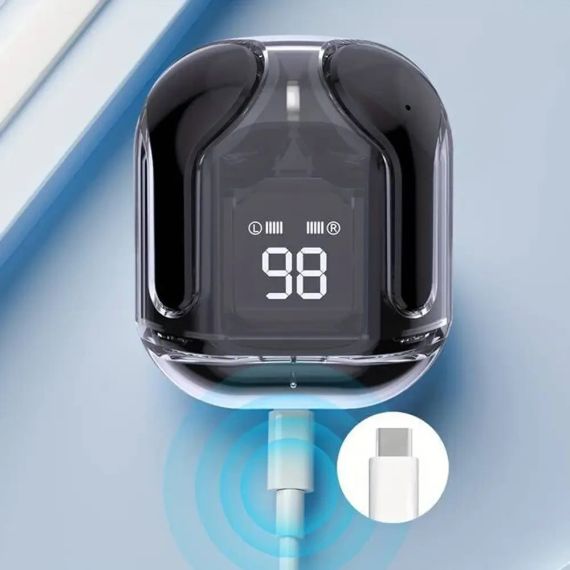 Бездротові Bluetooth-навушники HK3 TWS вакуумні з LED-дисплеєм, шумозаглушенням, мікрофоном, ігровим режимом і зарядним | Зображення 7