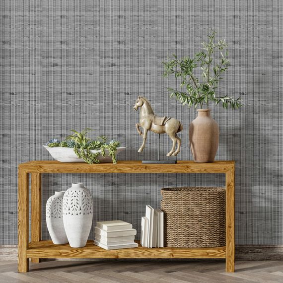 Панель-рейка в рулоні графітове дерево 2900*350*6мм (D) SW-00002067 | Зображення 5