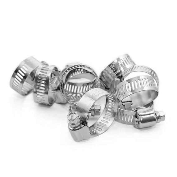 Хомут сталевий оцинкований 12,7 мм, D 18-32 мм INTERTOOL TC-0118 | Зображення 1