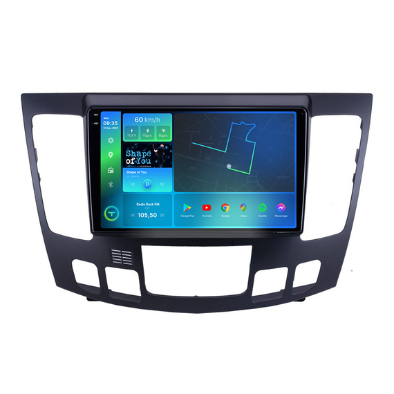 Штатна магнітола Torssen 2K Hyundai Sonata NF 08-10 climate F98256 4G Carplay DSP | Зображення 1