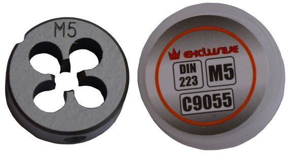 Плашка M5x0.8 мм CORONA / RICHMANN C9055 DIN 223
