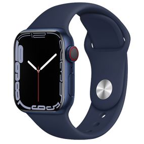 Ремінець Hoco WA01 Flexible series Apple watch (42/44/45/49mm) Black Deep Blue