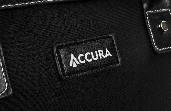 Сумка с отделом для ноутбука 14,1 дюймов Accura черная | Зображення 3