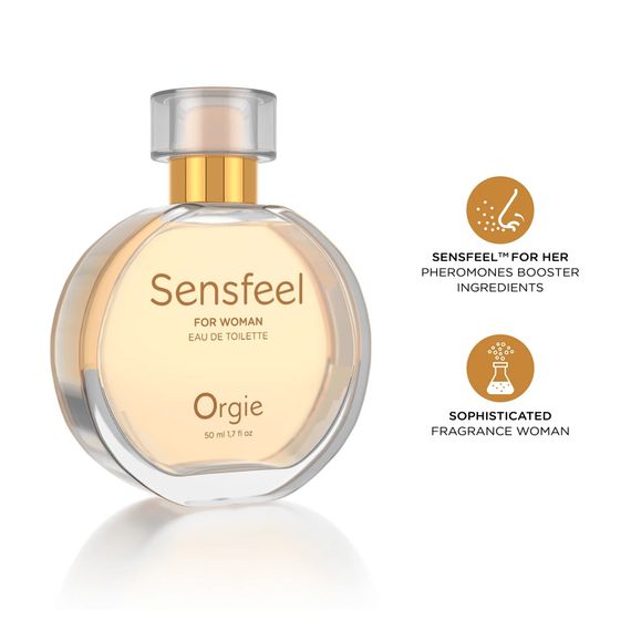 Женские духи с феромонами Orgie – Sensfeel for Woman (50 мл), цветочно-фруктовый аромат | Зображення 1