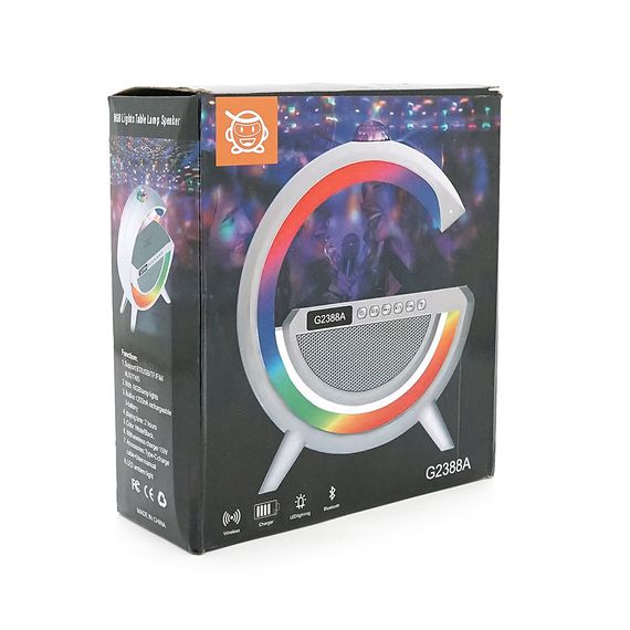 Настільна лампа-нічник G2388А, диско куля, світло RGB | Зображення 1
